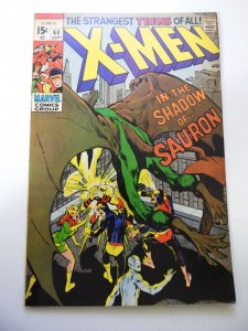 The X-Men #60 (1969) 1st App of Sauron! VG+ Condition