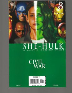 She Hulk #8 Civil War