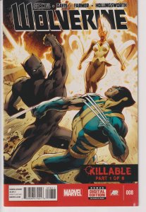 Marvel Comics! Wolverine #8! (2013)