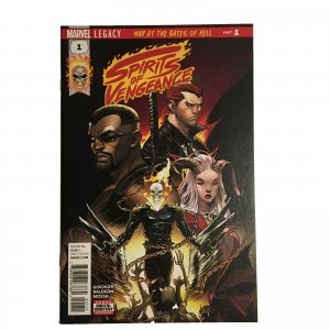 Spirits of Vengeance #1 1st Print 2018 First New Team Appearance Blade Santana