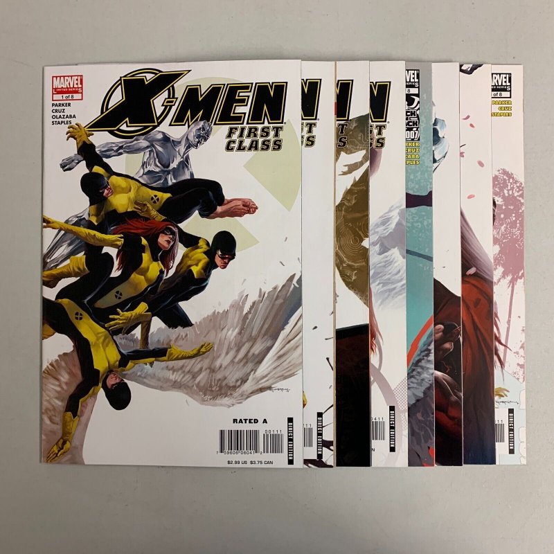 X-Men First Class #1-8 Set (Marvel 2006) 1 2 3 4 5 6 7 8 Jeff Parker (9.0+) 