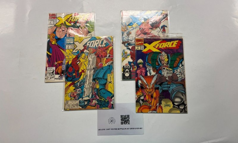 4 X-Force Marvel Comics Books #1 3 4 5 68 LP2