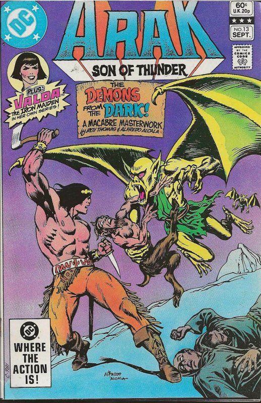 Arak, Son of Thunder #13 (1982) - VF/NM