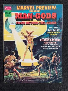 1975 MARVEL PREVIEW Magazine #1 VG/FN 5.0 Neal Adams / Man-Gods From the Stars