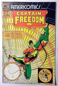 Americomics #5 (1983) AC Comics Captain Freedom 1st Print Comic Book