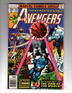 The Avengers #169 (1978) IF WE SHOULD FAIL, THE WORLD DIES TONIGHT! / ID#RL