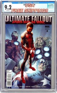 Ultimate Fallout #4 (2011) KEY 1st MILES MORALES ~CGC 9.2~ SPIDERMAN! Gwen Peter