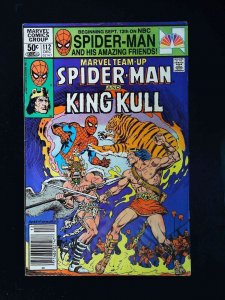 Marvel Team-Up #112  Marvel Comics 1981 Fn Newsstand