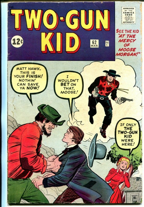 Two-Gun Kid #62 1963-Marvel-Jack Kirby-VG
