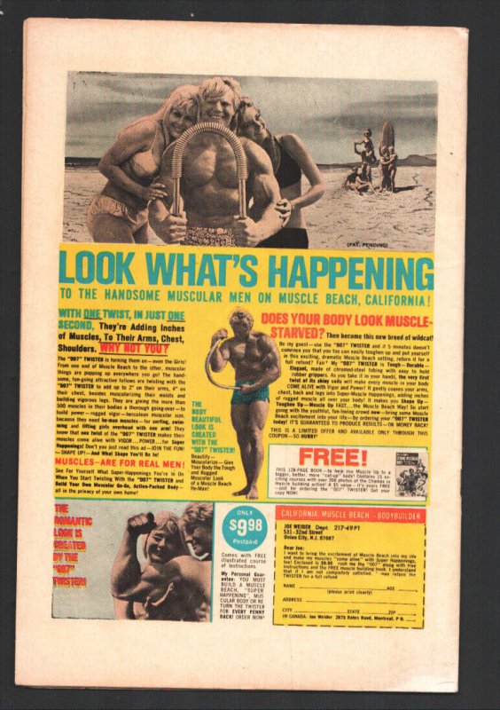 Beetle Bailey #67 1969-Charlton-Ice cream cover-Bold Detergent give away issu...