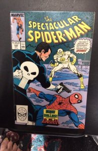 The Spectacular Spider-Man #143  (1988) The punisher! First Carlos lobo NM-