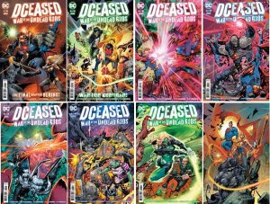 (2023) DCEASED WAR OF THE UNDEAD GODS #1-8 COMPLETE SET! 1 2 3 4 5 6 7 8