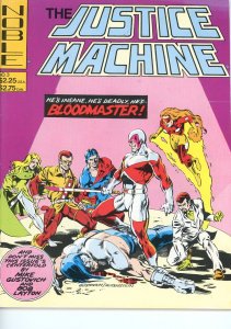 Justice Machine 1,2,3  (Magazine)  1981  All VF  Byrne Cover to #1!