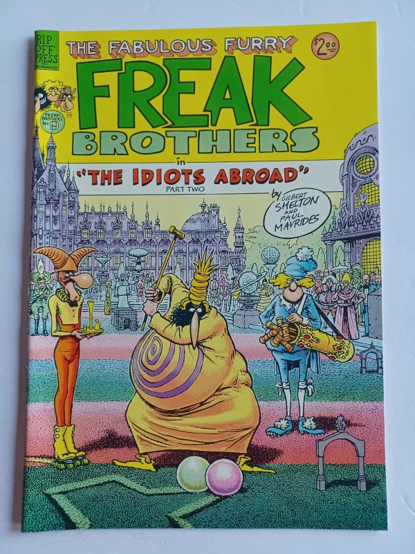 The Fabulous Furry Freak Brothers #9 - 1st Print - Underground - 1985 - VF/NM