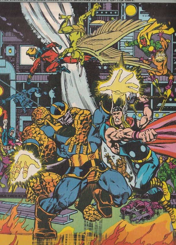 Warlock Special Edition # 6  Thanos, Avengers, Spiderman, The Thing !!