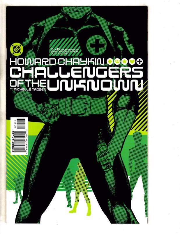 7 Challengers Of The Unknown DC Comic Books # 1 2 3 4 5 6 + Silver Age # 1 CR3