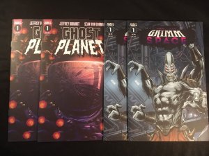 GRIMM SPACE #1, GHOST PLANET #1 Two Copies of Each, VFNM Condition