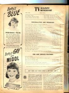 TV Radio Mirror-Connie Francis-Johnny Mathis-Bill Cullen-Sandra Dee-Mar-1959