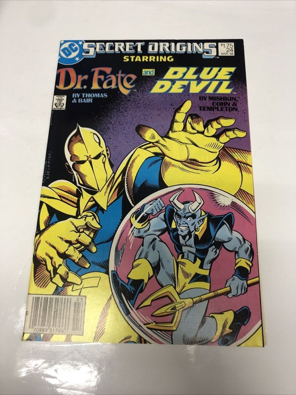 Secret Origins (1988) #24 (FN) Canadian Price Variant • Todd Klein • DC • CPV