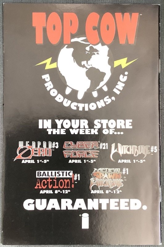 Medieval Spawn / Witchblade #1 (1996, Image) 1st Darkness Power. VF+