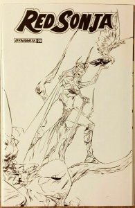Red Sonja #20 1:30 Lee Black & White Variant Dynamite Entertainment EB111