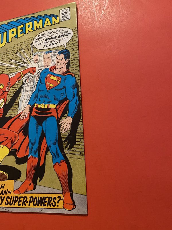 Superman #220 (1969) Sulver she flash cover