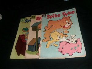 M.G.M.'s Spike And Tyke 3 issue Silver Age Cartoon Comics Lot Run Set Collection