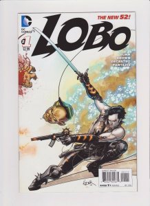 DC Comics! Lobo! Issue 1! New 52!