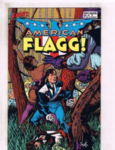 Lot of 10 American Flagg First Comic Books #11 12 13 14 15 16 17 18 19 20 WT5