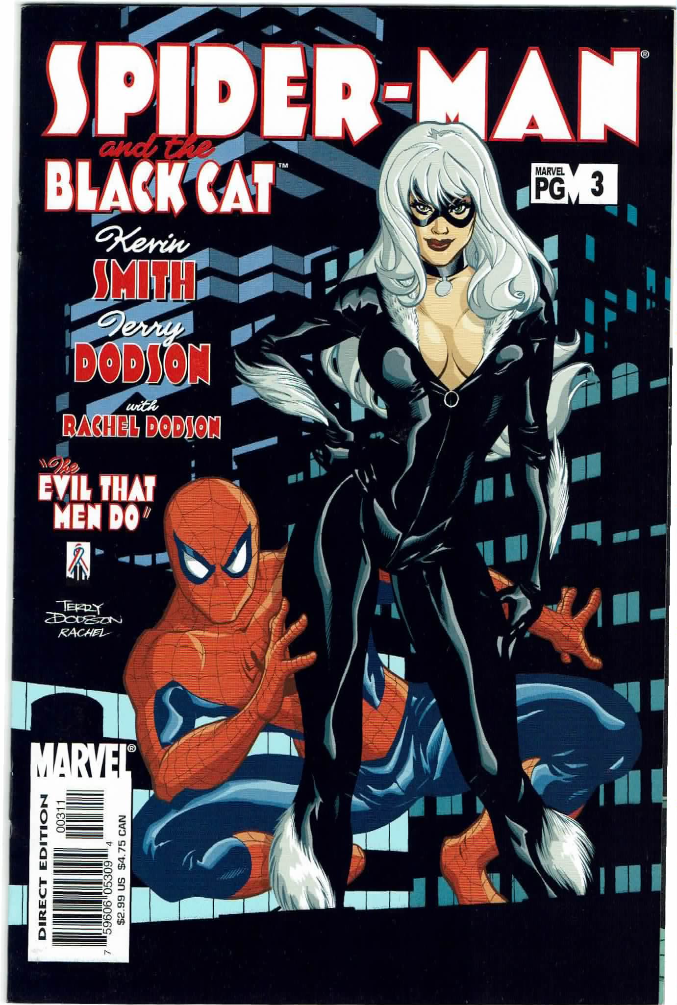 spider man black cat