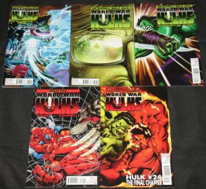 Modern Marvel WORLD WAR HULKS 5pc Count Mid-High Grade Comic Lot VF-NM Avengers
