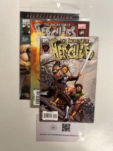 3 The Incredible Hercules Marvel Comic Books # 115 116 117 Spiderman 50 JS35