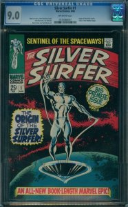 Silver Surfer 1  CGC 9.0