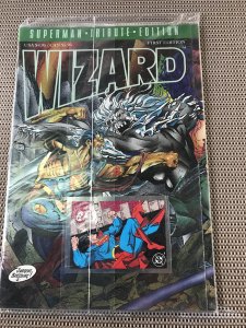 Wizard: Superman Tribute Edition #1 (1993) : NM+ sealed w/ card, Chrome Doomsday