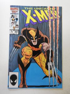 The Uncanny X-Men #207 (1986) VF Condition!