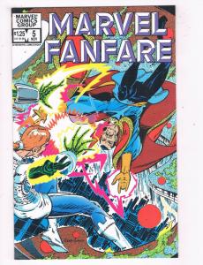 Marvel Fanfare #5 NM Marvel Comics Bronze Age Comic Book Nov 1982 DE44