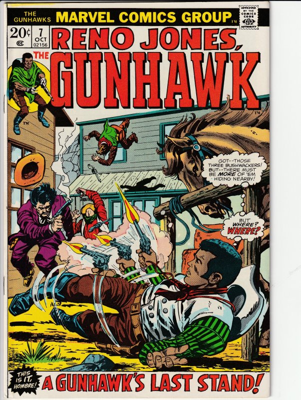 The Gunhawks #7 (1973)