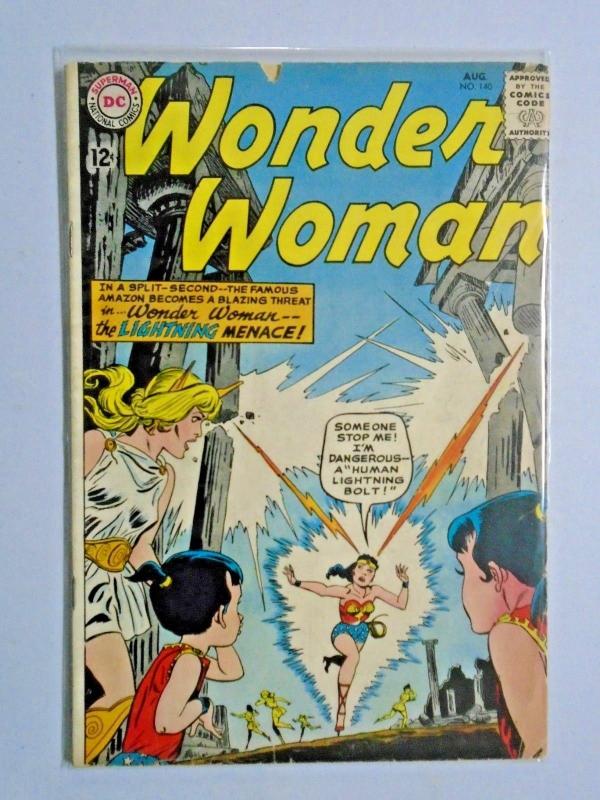 Wonder Woman #140 First 1st Series grade 3.0 (1963)