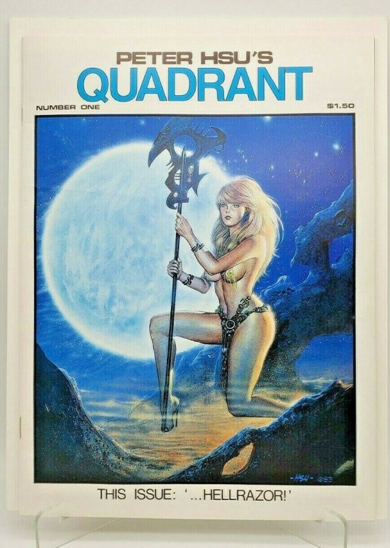 QUADRANT Comic Book1983 #1 PETER HSU'S MALIBU COMICS 