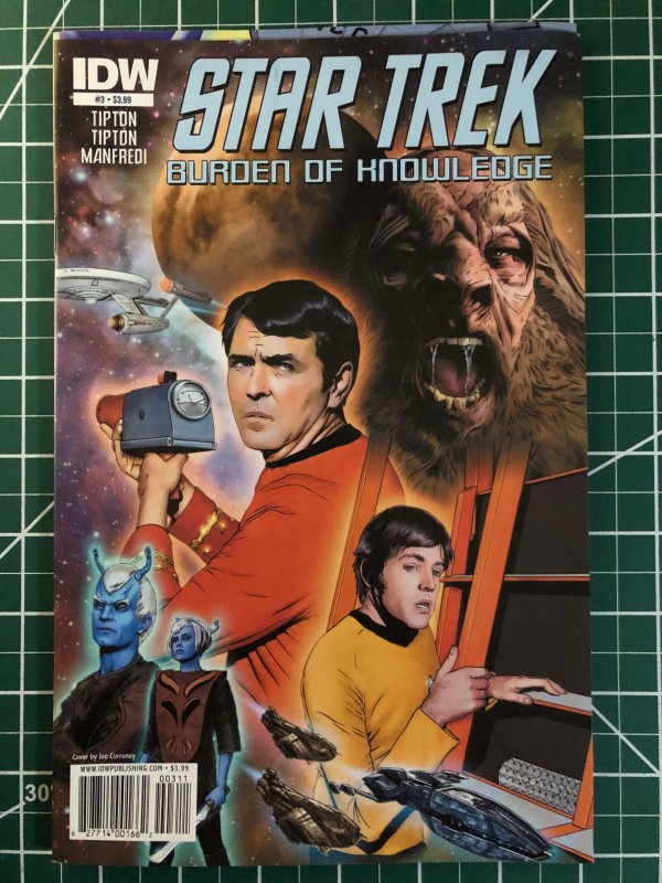 Star Trek: Burden of Knowledge #1 cvr A, 1 cvr B, 2, 3, 4 (2010)