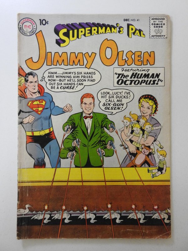 Superman's Pal, Jimmy Olsen #41 (1959) The Human Octopus! So...