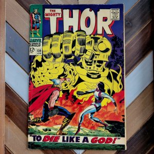 THOR #139 VG (Marvel, 1967) feat LADY SIF, ULIK, Asgardian Troll Wars