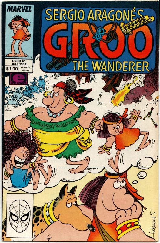 Groo the Wanderer #41 (Marvel, 1988) FN-