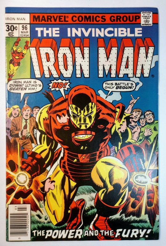 Iron Man #96 (9.0, 1977) 1st app of the second Guardsman