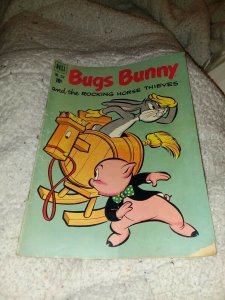 Bugs Bunny and the Rocking Horse Thieves Dell 'Four Color' #338 Comics 1951