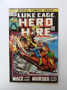 Hero for Hire #3 (1972) VG condition moisture damage