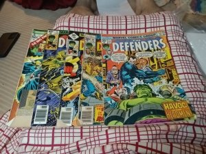 The Defenders 33 44 48 72 Giant Size 5 Marvel Comics Lot Run Set Collection...