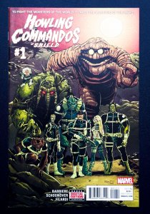 Howling Commandos of S.H.I.E.L.D. #1(2015) [KEY] 1st App S.H.I.E.L.D. Team -NM+