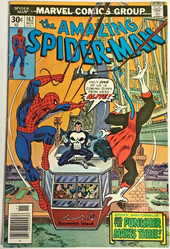 AMAZING SPIDER-MAN#162 FN/VF 1976 MARVEL  BRONZE AGE COMICS 