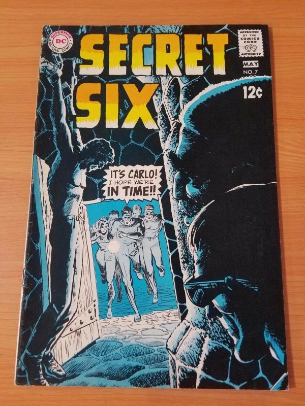 Secret Six #7 ~ VERY FINE VF ~ (1969, DC Comics)